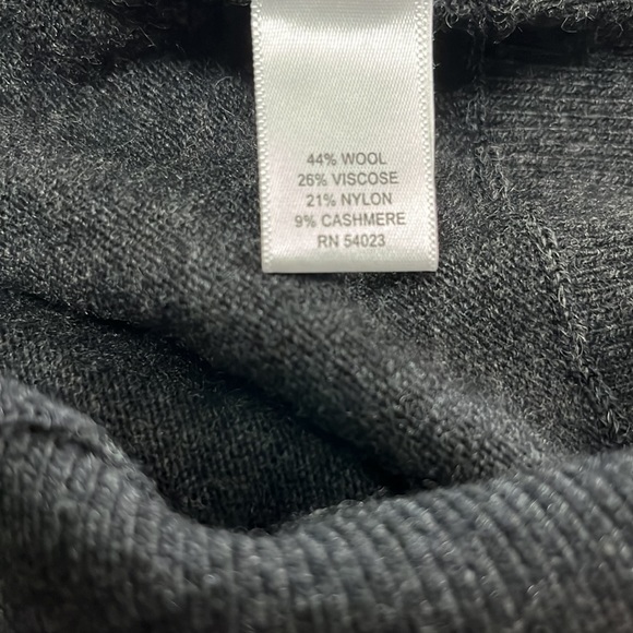 Banana Republic Wrap-Front Sweater, Black, Medium - Picture 10 of 10